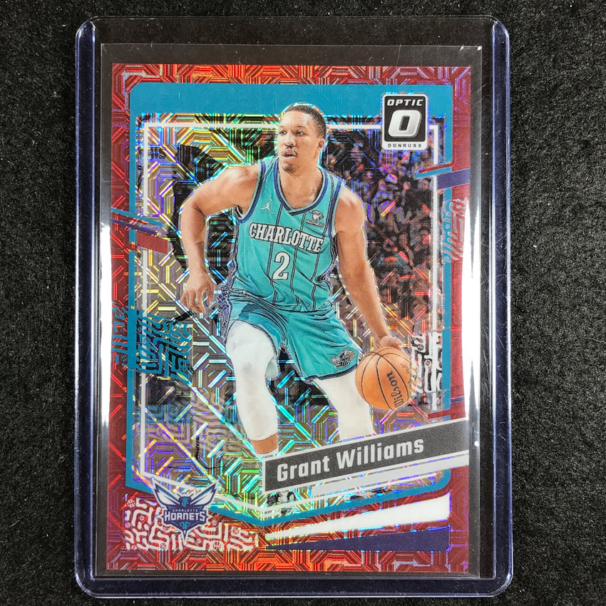 2023-24 Donruss Optic GRANT WILLIAMS Base Red Choice 86/88 #103