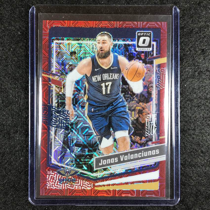 2023-24 Donruss Optic JONAS VALANCIUNAS Base Red Choice 49/88 #116