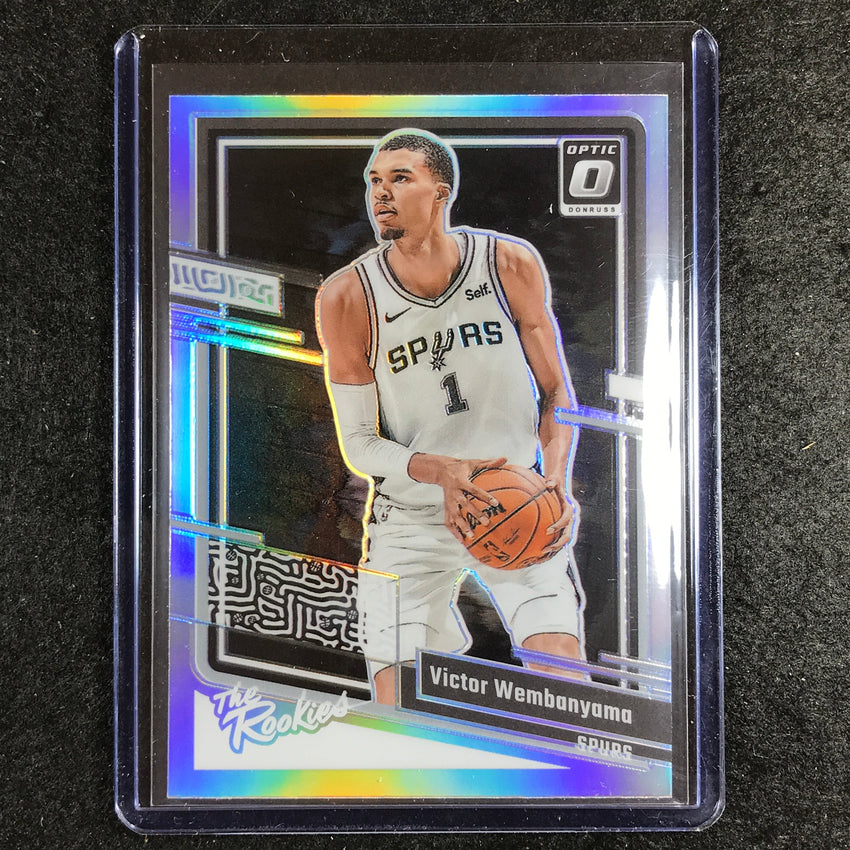 2023-24 Donruss Optic VICTOR WEMBANYAMA The Rookies Holo Silver #4