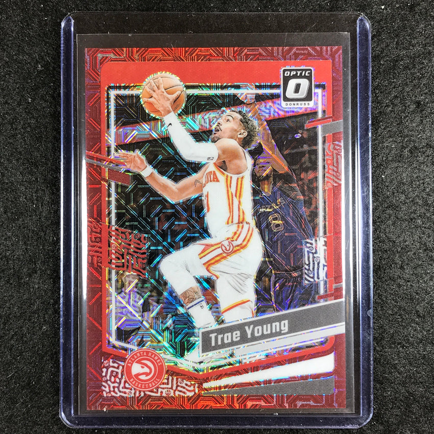 2023-24 Donruss Optic TRAE YOUNG Base Red Choice 85/88 #135