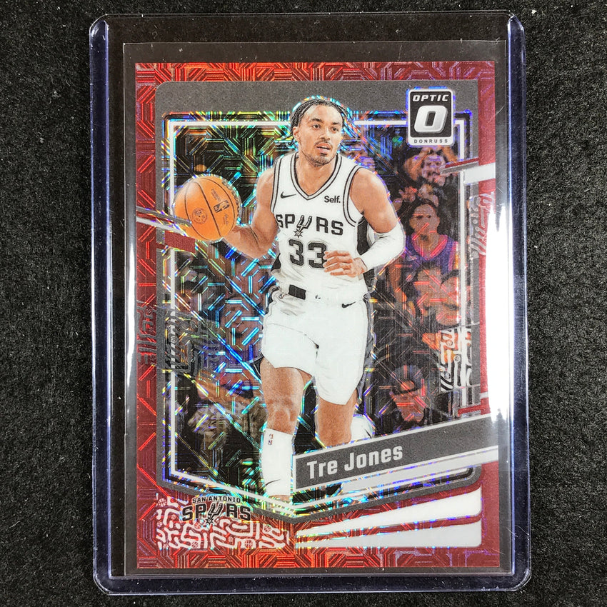 2023-24 Donruss Optic TRE JONES Base Red Choice 77/88 #137