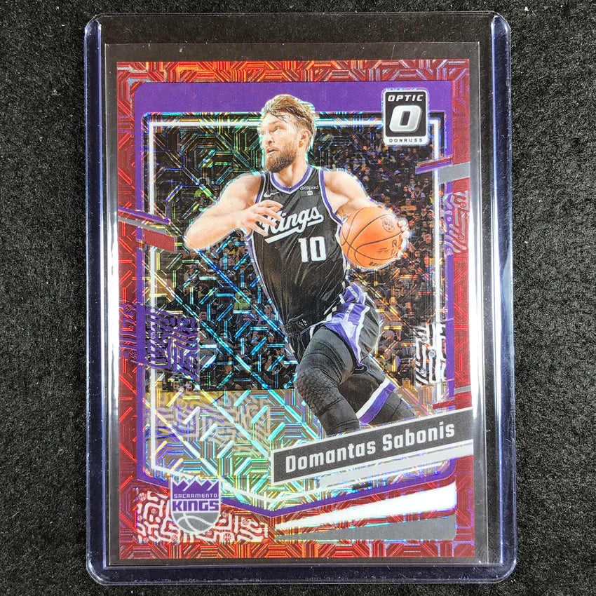 2023-24 Donruss Optic DOMANTAS SABONIS Base Red Choice 5/88 #142