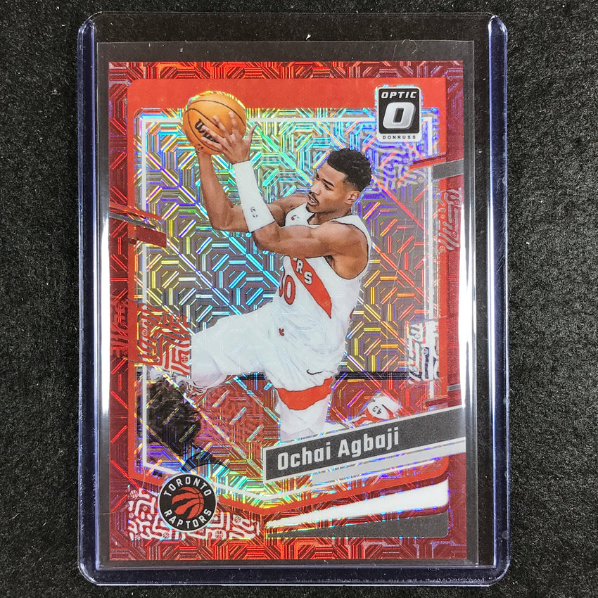 2023-24 Donruss Optic OCHAI AGBAJI Base Red Choice 59/88 #156