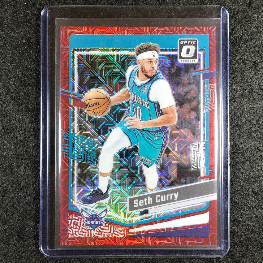 2023-24 Donruss Optic SETH CURRY Base Red Choice 64/88 #193