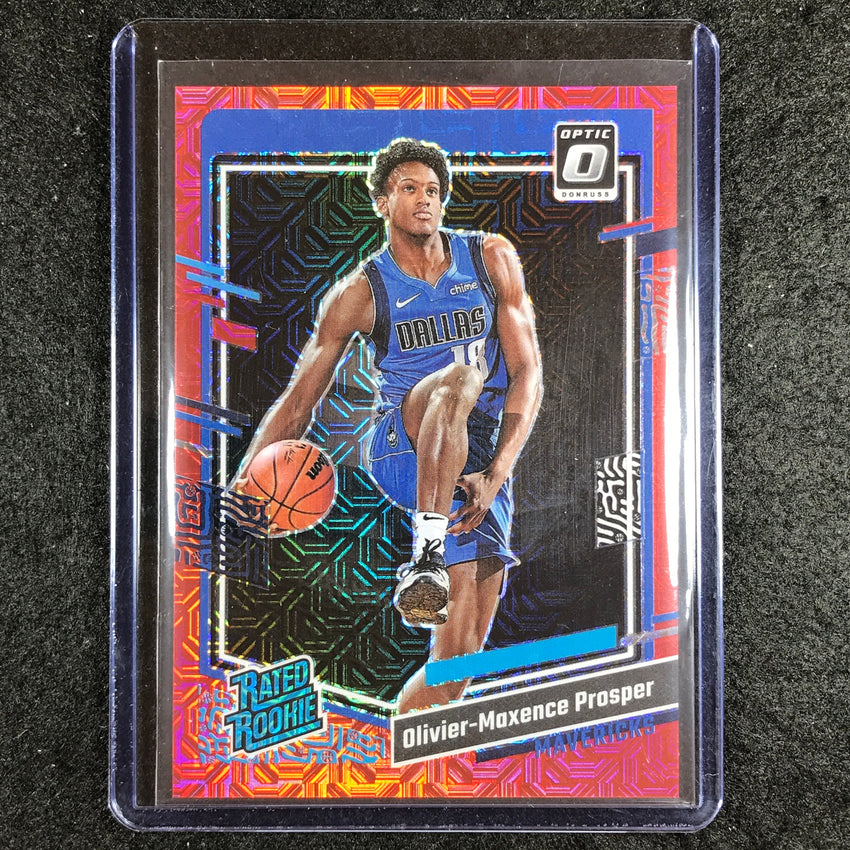 2023-24 Donruss Optic OLIVIER-MAXENCE PROSPER Rated Rookie Red Choice 22/88 #202