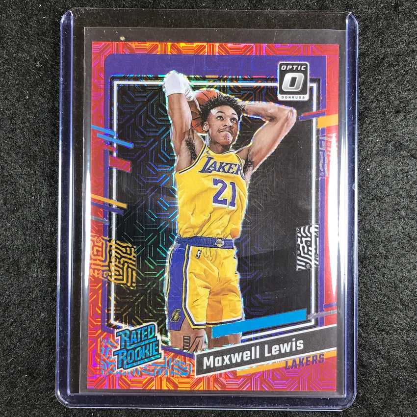 2023-24 Donruss Optic MAXWELL LEWIS Rated Rookie Red Choice 1/88 #211