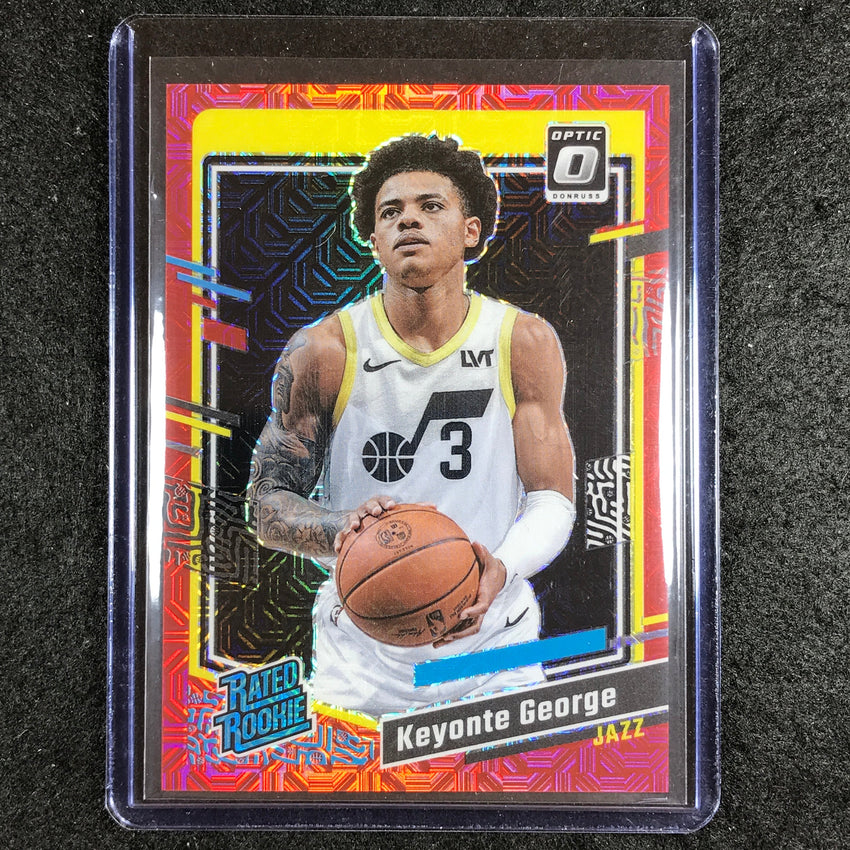 2023-24 Donruss Optic KEYONTE GEORGE Rated Rookie Red Choice 64/88 #223