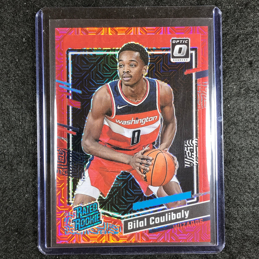 2023-24 Donruss Optic BILAL COULIBALY Rated Rookie Red Choice 7/88 #243