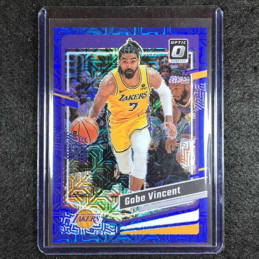 2023-24 Donruss Optic GABE VINCENT Base Blue Mojo Choice 14/24 #36