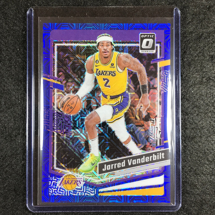 2023-24 Donruss Optic JARRED VANDERBILT Base Blue Mojo Choice 24/24 #139
