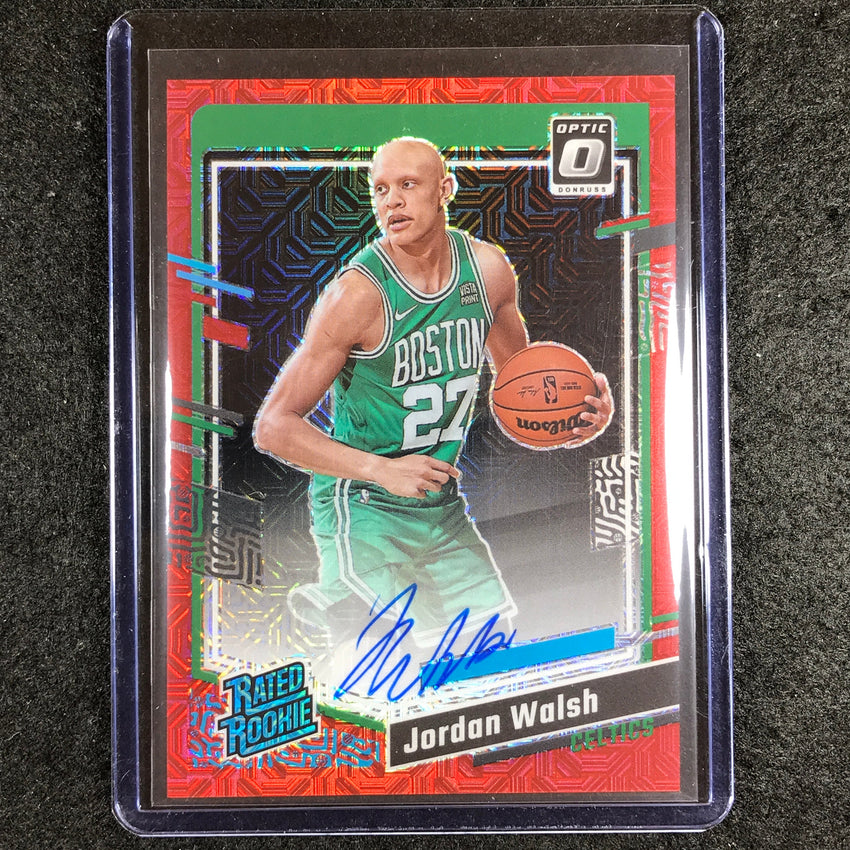 2023-24 Donruss Optic JORDAN WALSH Rated Rookie Auto Choice #298
