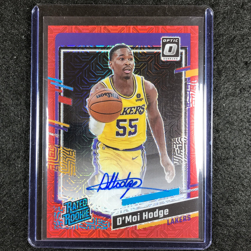 2023-24 Donruss Optic D'MOI HODGE Rated Rookie Auto Choice #300