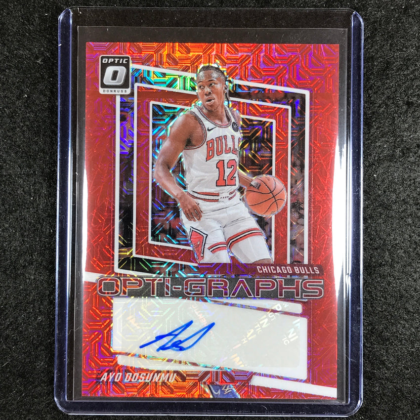 2023-24 Donruss Optic AYO DOSUNMU Opti-Graphs Auto Choice #AYO