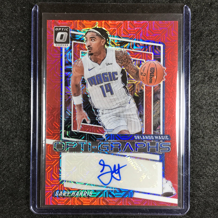 2023-24 Donruss Optic GARY HARRIS Opti-Graphs Auto Choice #HAR