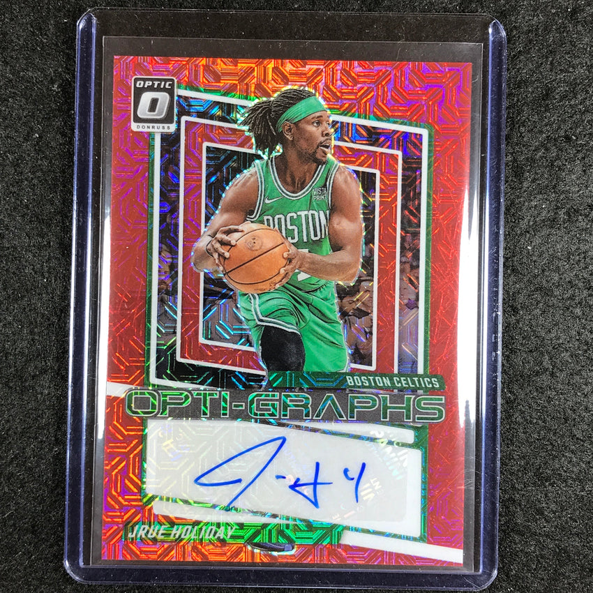 2023-24 Donruss Optic JRUE HOLIDAY Opti-Graphs Auto Choice #HOL