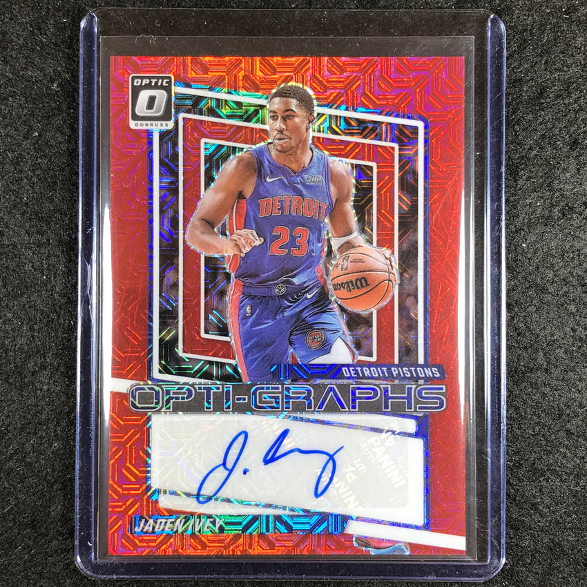 2023-24 Donruss Optic JADEN IVEY Opti-Graphs Auto Choice #IVE