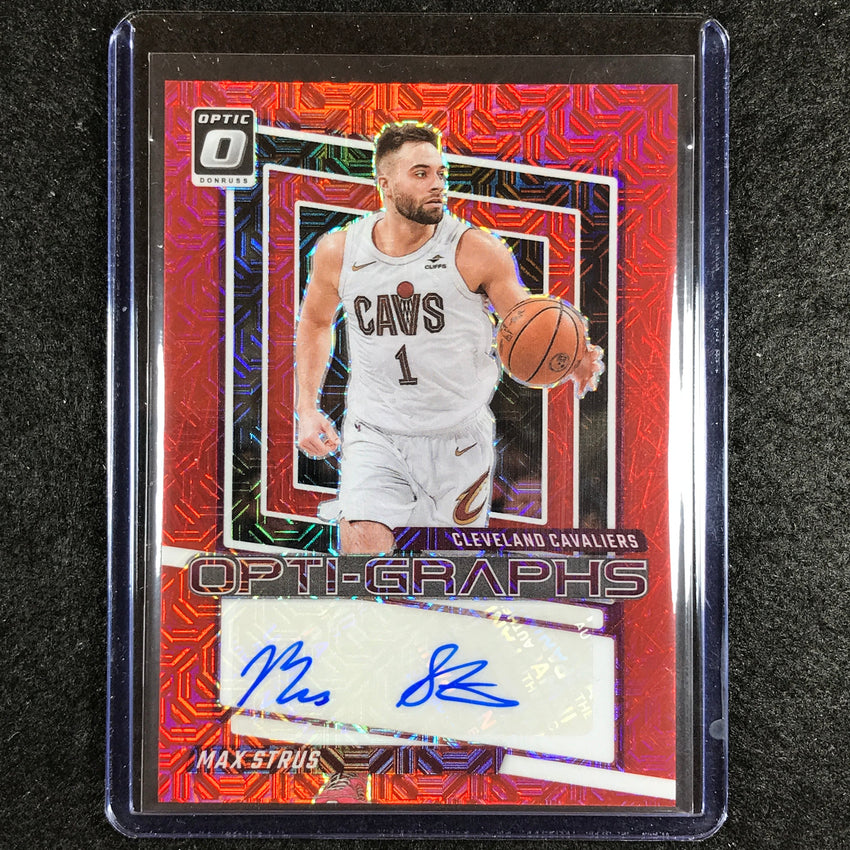 2023-24 Donruss Optic MAX STRUS Opti-Graphs Auto Choice #MSR