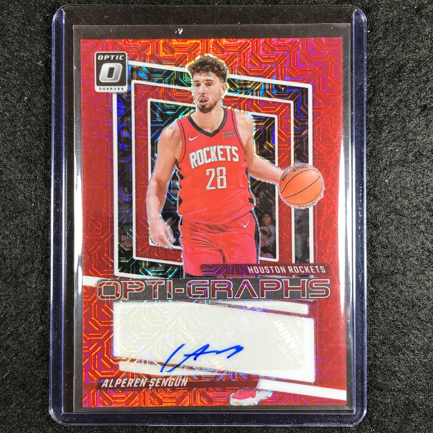 2023-24 Donruss Optic ALPEREN SENGUN Opti-Graphs Auto Choice #SEN