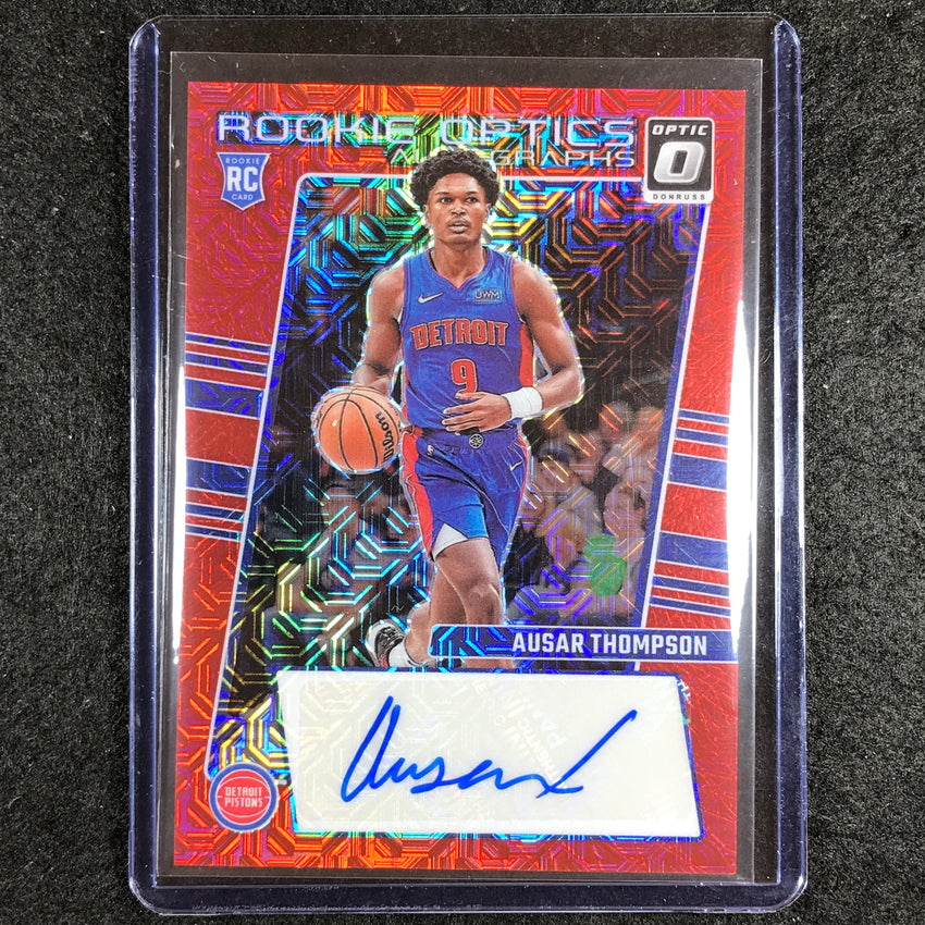 2023-24 Donruss Optic AUSAR THOMPSON Rookie Optics Auto Choice #ASR