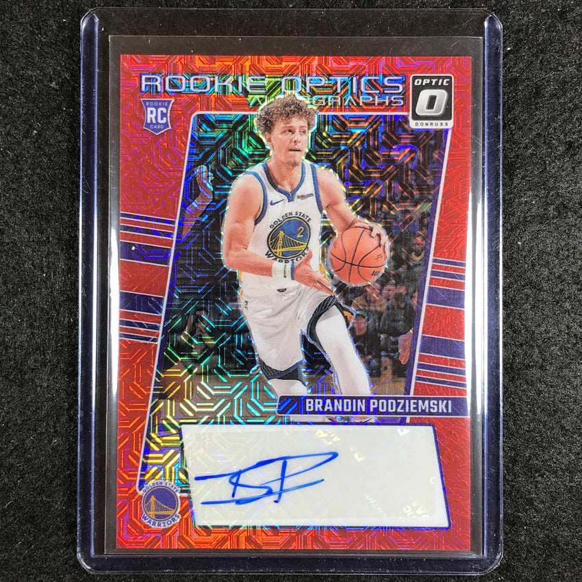 2023-24 Donruss Optic BRANDIN PODZIEMSKI Rookie Optics Auto Choice #POD