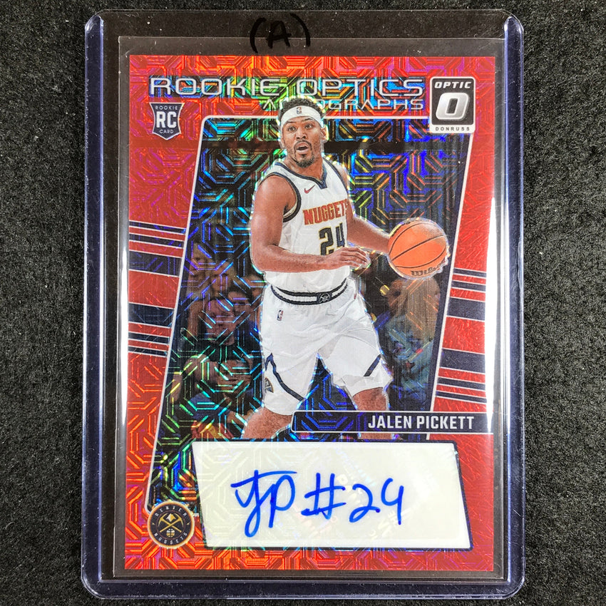 2023-24 Donruss Optic JALEN PICKETT Rookie Optics Auto Choice #PKT (A)
