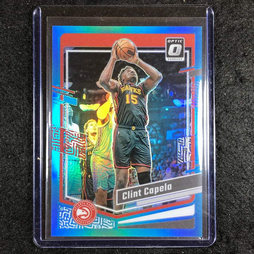 2023-24 Donruss Optic CLINT CAPELA Base Aqua /249 #5