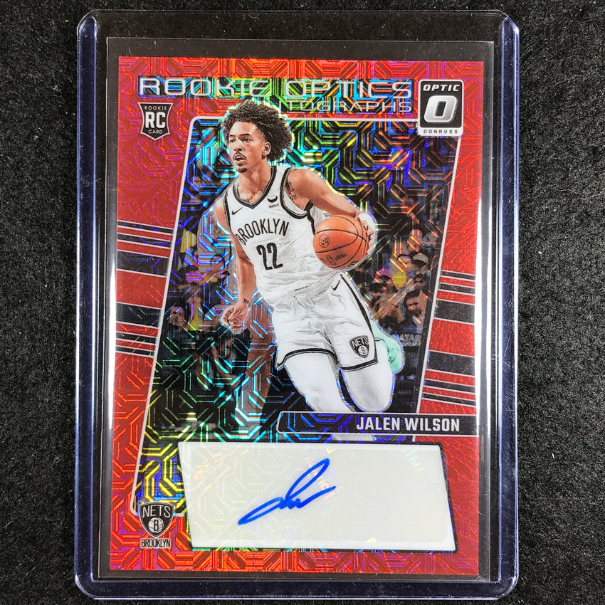 2023-24 Donruss Optic JALEN WILSON Rookie Optics Auto Choice #WIL