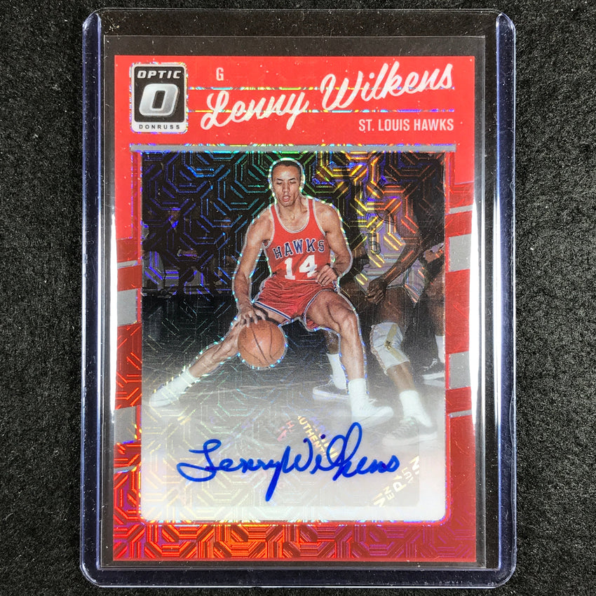2023-24 Donruss Optic LENNY WILKENS Retro Series Signatures Auto Choice #WKN