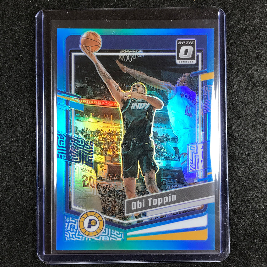 2023-24 Donruss Optic OBI TOPPIN Base Aqua /249 #17