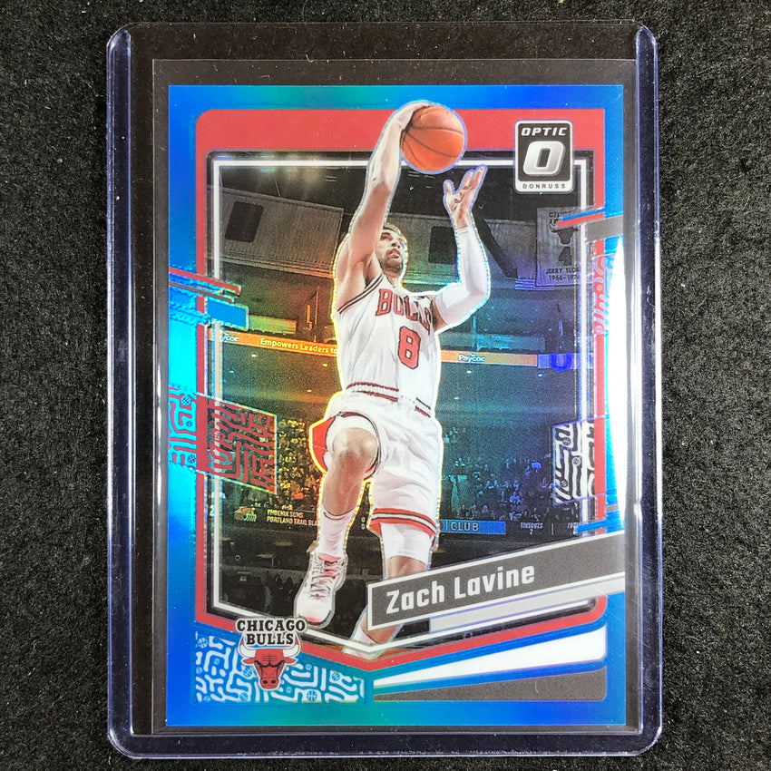 2023-24 Donruss Optic ZACH LAVINE Base Aqua /249 #23
