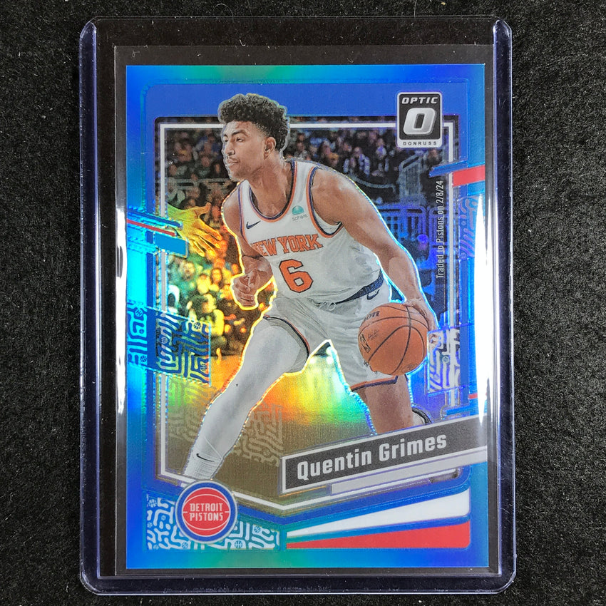 2023-24 Donruss Optic QUENTIN GRIMES Base Aqua /249 #46