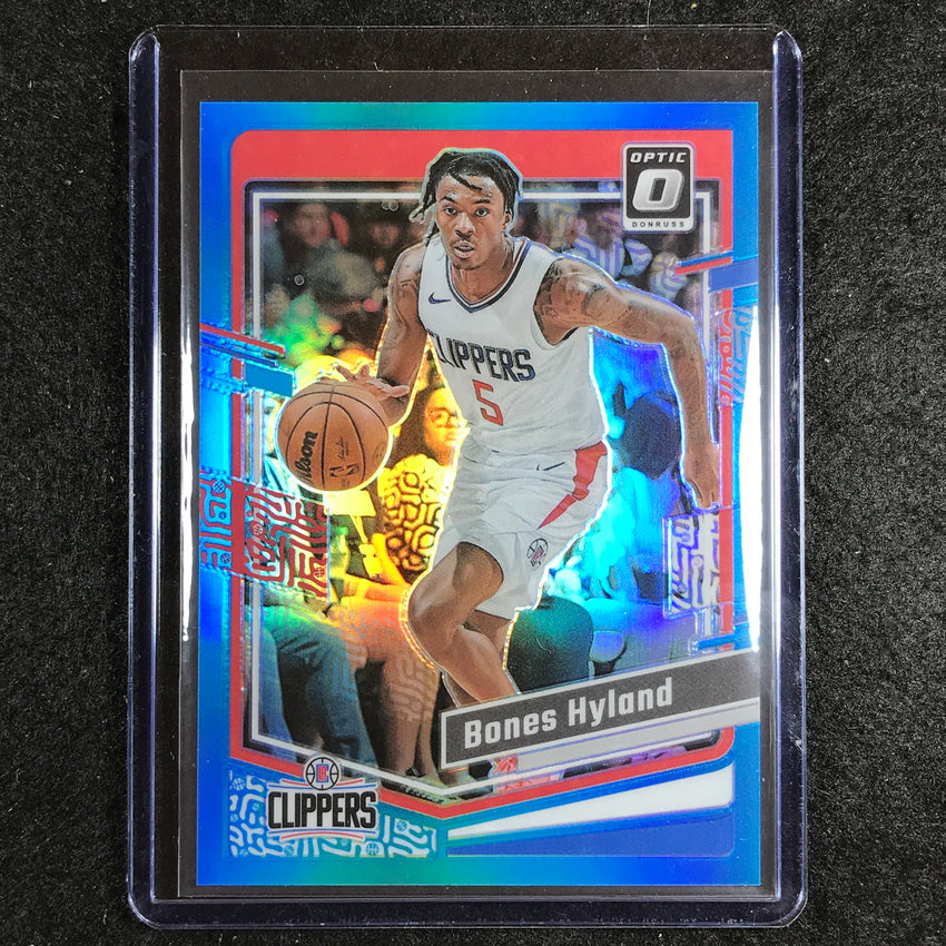 2023-24 Donruss Optic BONES HYLAND Base Aqua /249 #50