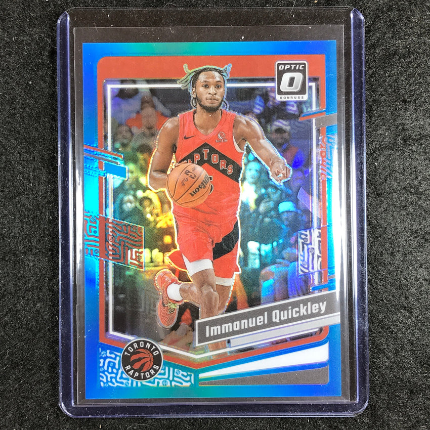 2023-24 Donruss Optic IMMANUEL QUICKLEY Base Aqua /249 #83