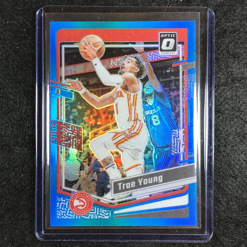 2023-24 Donruss Optic TRAE YOUNG Base Aqua /249 #135