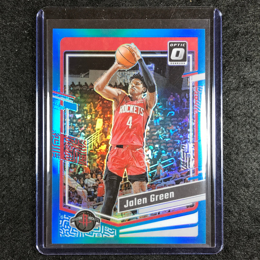 2023-24 Donruss Optic JALEN GREEN Base Aqua /249 #151