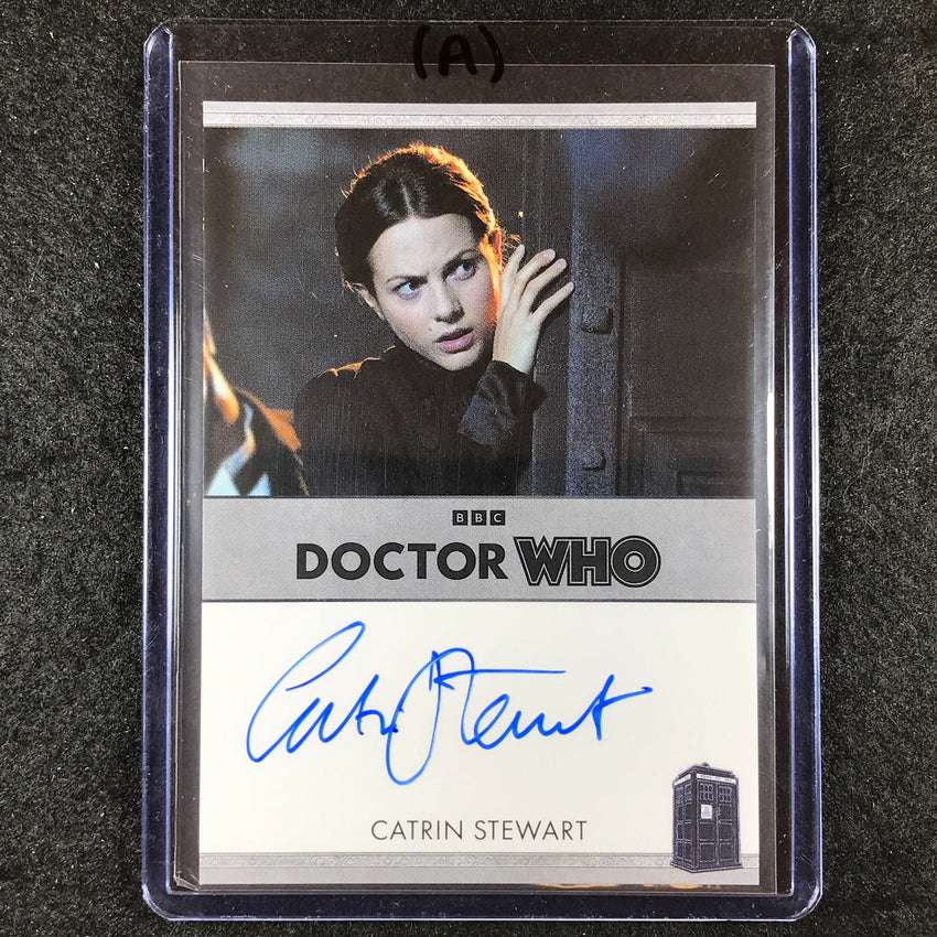 2024 Doctor Who Series 5-7 CATRIN STEWART AS JENNY FLINT Bordered Auto (A)