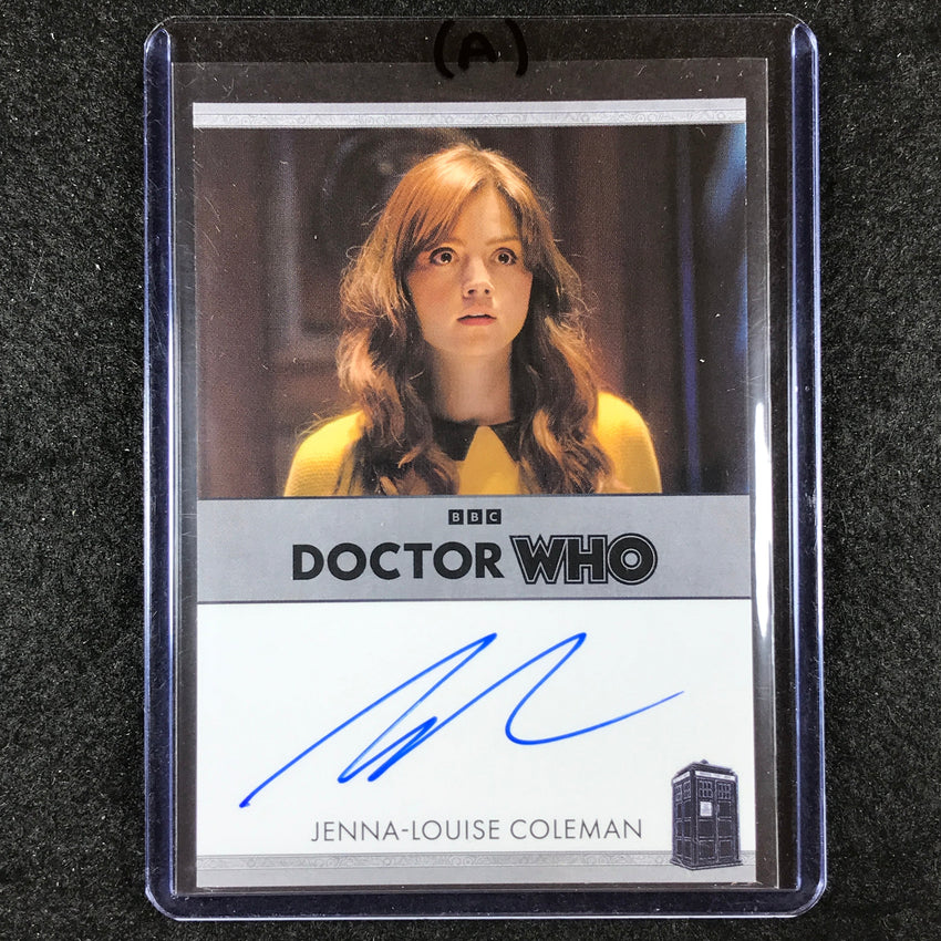 2024 Doctor Who Series 5-7 JENNA-LOUISE COLEMAN CLARA OSWALD Bordered Auto (A)