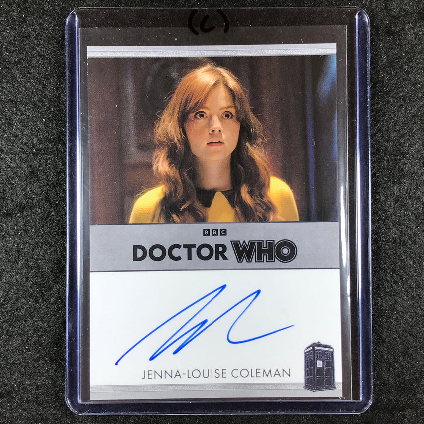 2024 Doctor Who Series 5-7 JENNA-LOUISE COLEMAN CLARA OSWALD Bordered Auto (C)