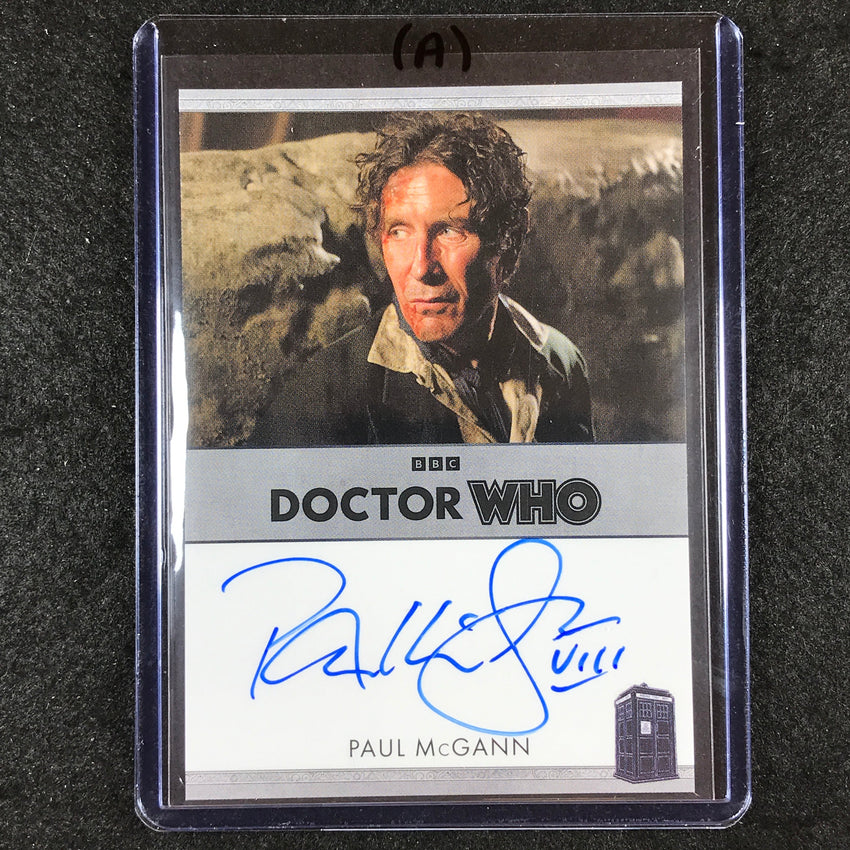 2024 Doctor Who Series 5-7 PAUL MCGANN AS THE DOCTOR Bordered Auto (A)
