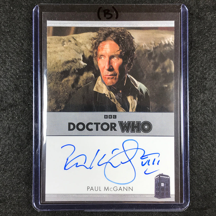 2024 Doctor Who Series 5-7 PAUL MCGANN AS THE DOCTOR Bordered Auto (B)