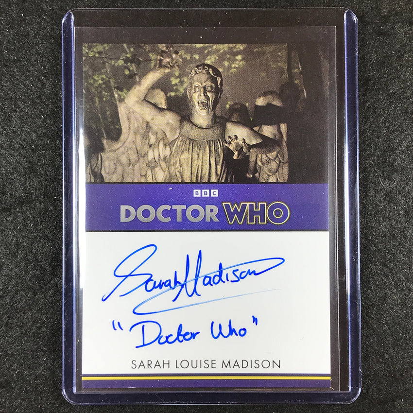 2024 Doctor Who Series 5-7 SARAH LOUISE MADISON WEEPING ANGEL Inscription Auto