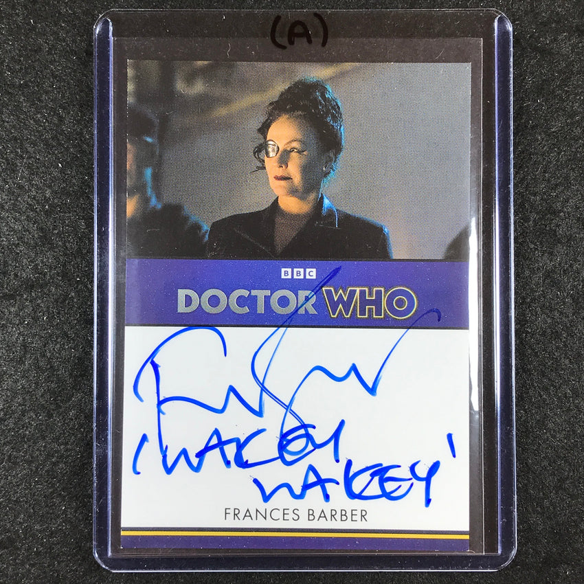 2024 Doctor Who Series 5-7 FRANCES BARBER MADAME KOVARIAN Inscription Auto (A)