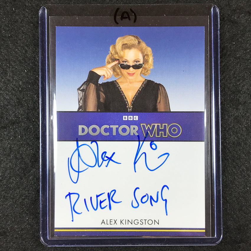 2024 Doctor Who Series 5-7 ALEX KINGSTON AS RIVER SONG Inscription Auto (A)