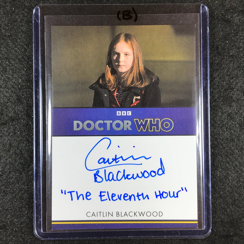 2024 Doctor Who Series 5-7 CAITLIN BLACKWOOD AS AMELIA POND Inscription Auto (B)