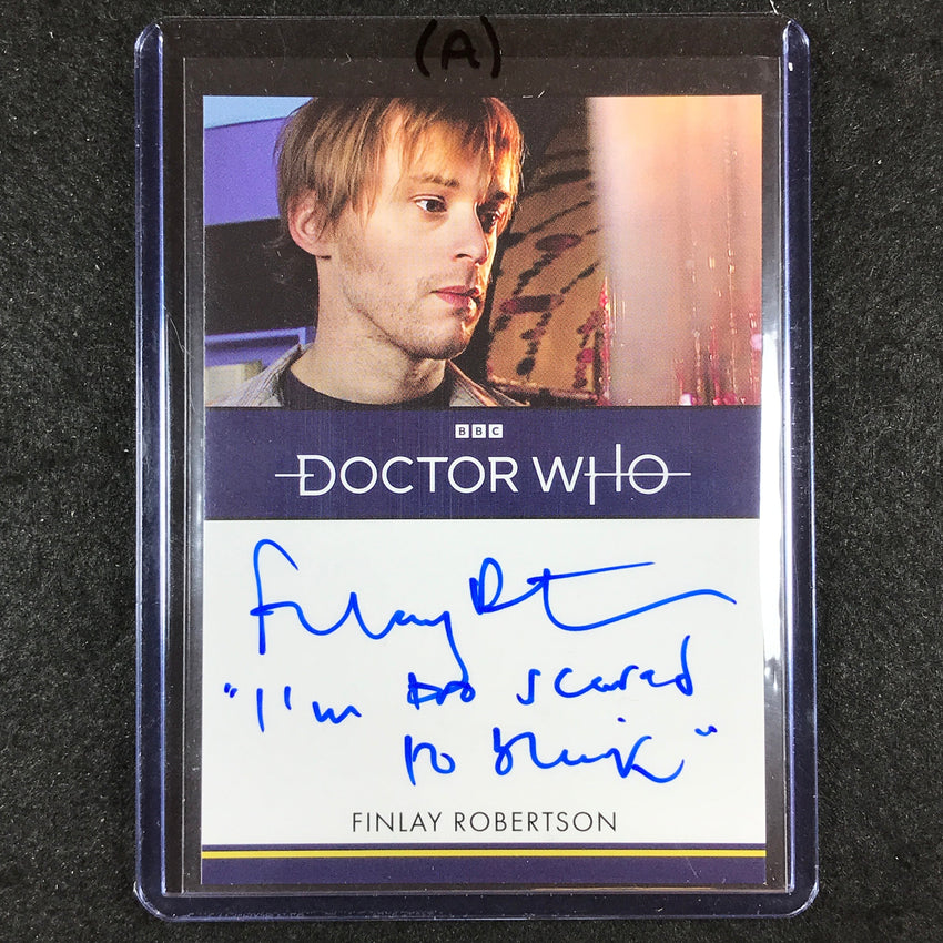 2024 Doctor Who Series 5-7 FINLAY ROBERTSON AS NIGHTINGALE Inscription Auto (A)