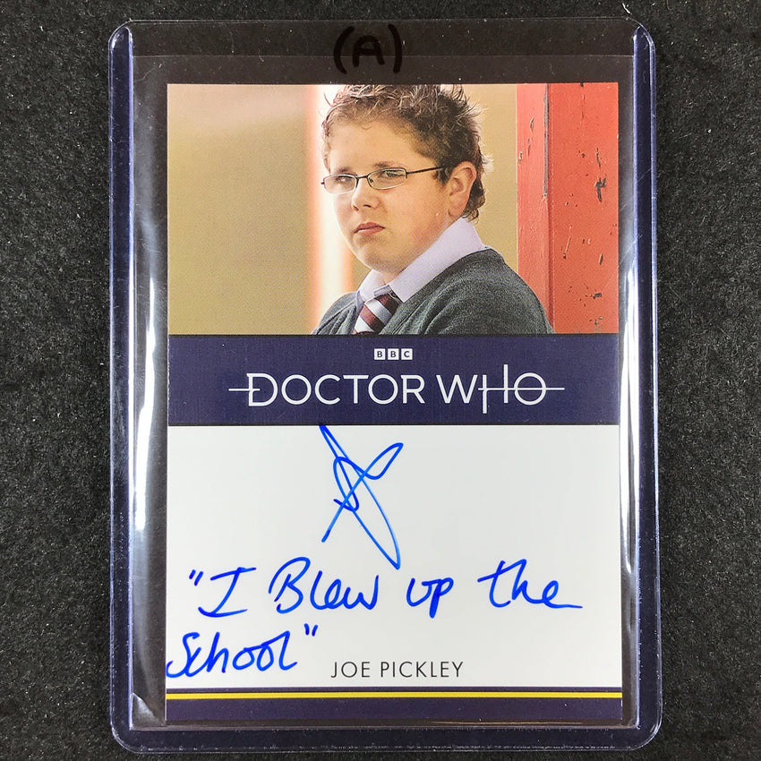 2024 Doctor Who Series 5-7 JOE PICKLEY AS KENNY Inscription Auto (A)