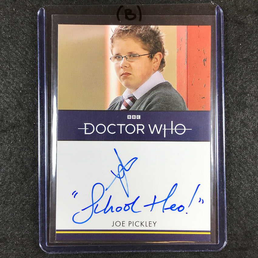 2024 Doctor Who Series 5-7 JOE PICKLEY AS KENNY Inscription Auto (B)