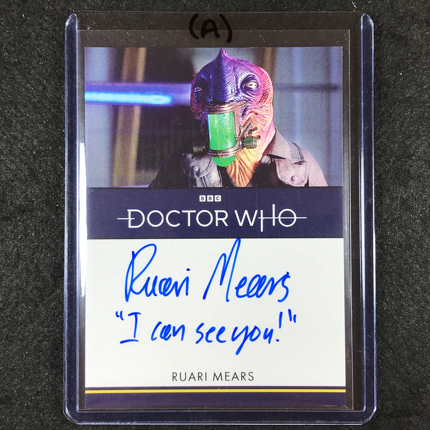 2024 Doctor Who Series 5-7 RUARI MEARS AS HATH GABLE Inscription Auto (A)