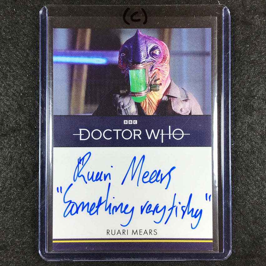 2024 Doctor Who Series 5-7 RUARI MEARS AS HATH GABLE Inscription Auto (C)
