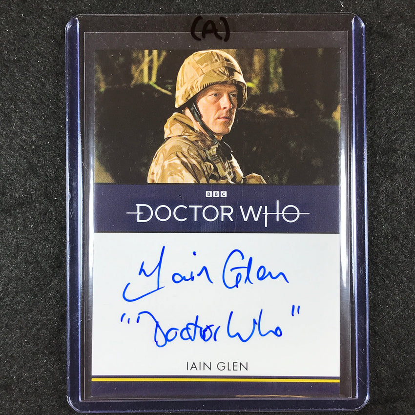 2024 Doctor Who Series 5-7 IAIN GLEN AS OCTAVIAN Inscription Auto (A)